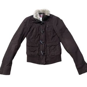 Abercrombie & Fitch Brown Winter Jacket Size Small